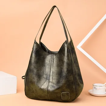 2021New luksuzna dizajnersku torbu mekana kožna torba preko ramena PU klasicni ulje voštana koža veliki kapacitet kurir torba клатч novčanik
